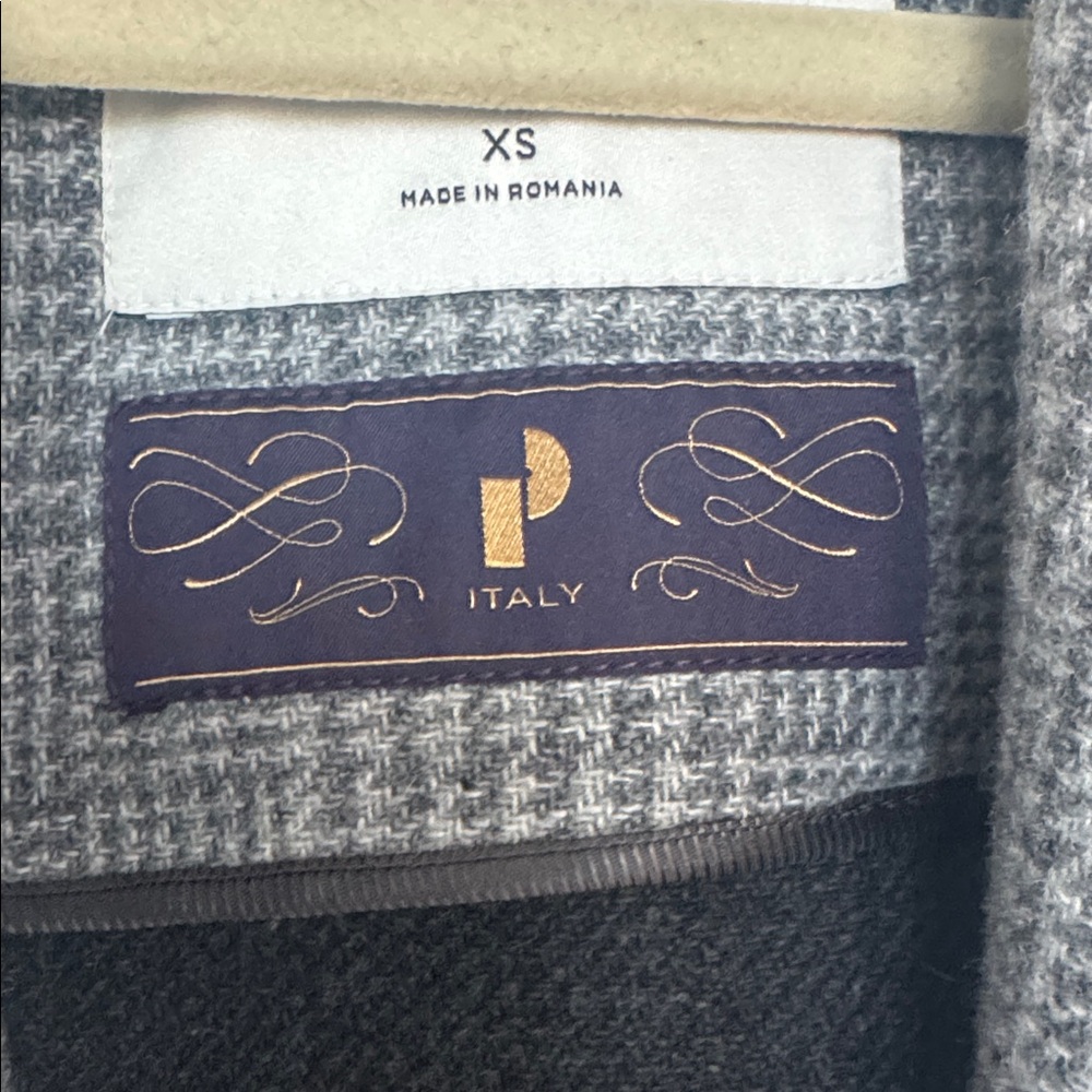 Babaton Gray Checkered Coat - Picture 4 of 8